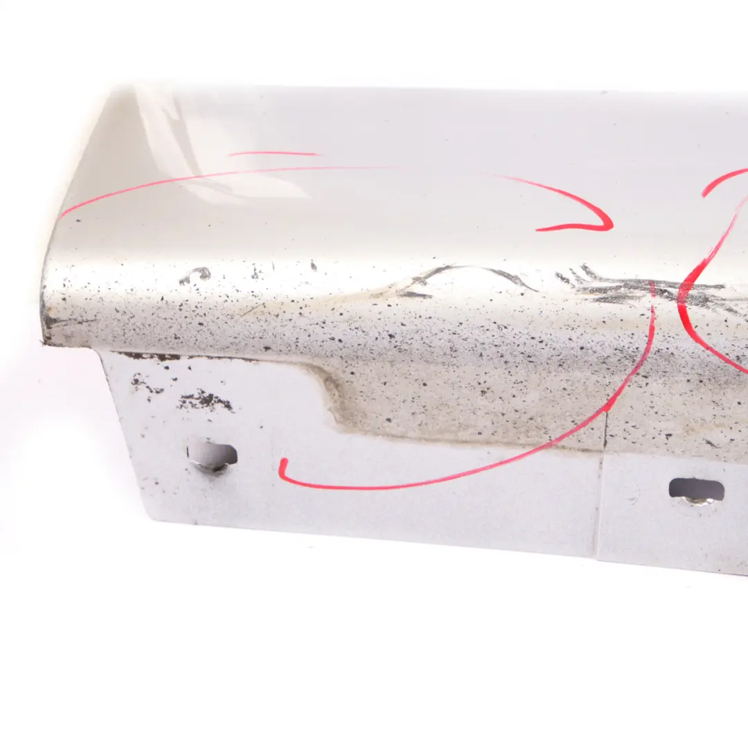 Sill Strip Side Skirt Left N/S Titansilber Silver 354 to BMW 3 E90 E91 LCI M Sport with Part number 0037229 BMW 3 E90 E91 LCI M Sport Sill Strip Side Skirt Left N/S Titansilber Silver 354 - SKU 0037229-TS - Part number 0037229