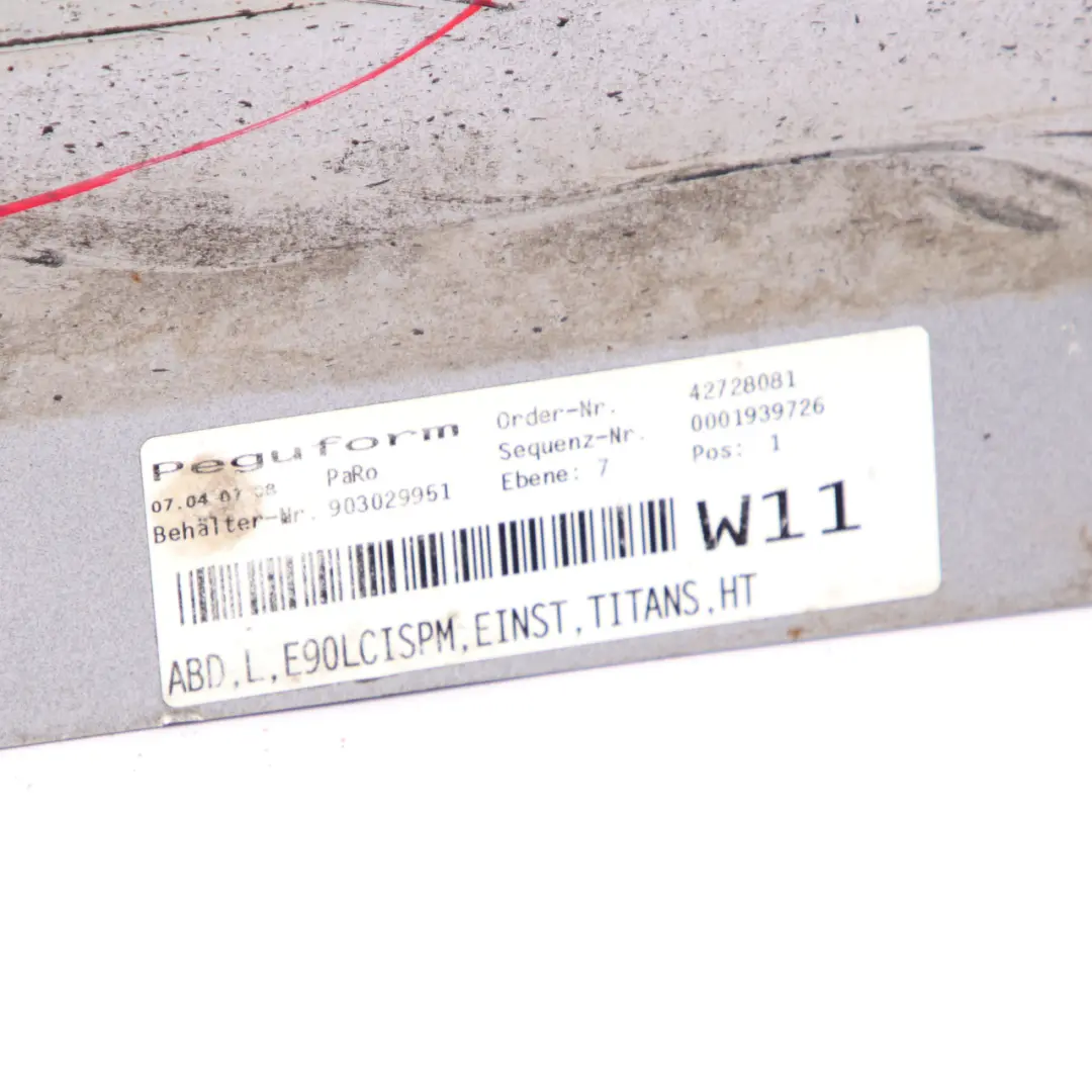 Sill Strip Side Skirt Left N/S Titansilber Silver 354 to BMW 3 E90 E91 LCI M Sport with Part number 0037229 BMW 3 E90 E91 LCI M Sport Sill Strip Side Skirt Left N/S Titansilber Silver 354 - SKU 0037229-TS - Part number 0037229