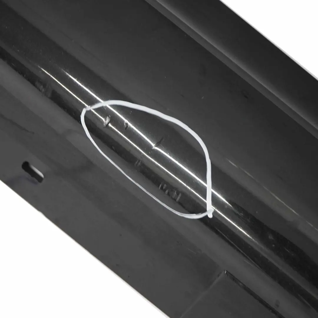 BMW E90 E91 LCI M Sport Listello Portiera Gonna Destra Sapphire Nero - 475 - SKU 0037230-BS1 - Numero di parte 0037230