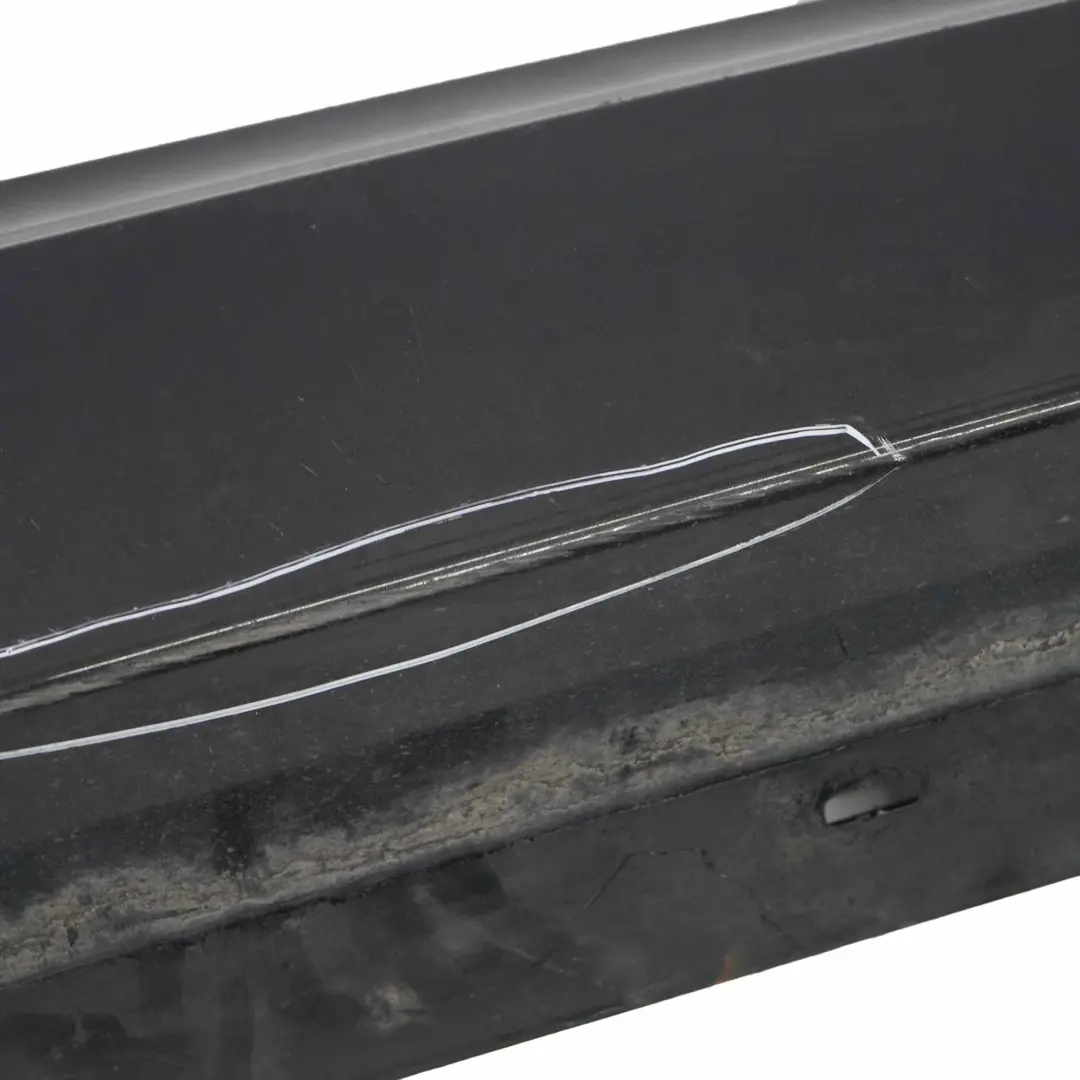 BMW E90 E91 LCI M Sport Listello Portiera Gonna Destra Sapphire Nero - 475 - SKU 0037230-BS3 - Numero di parte 0037230