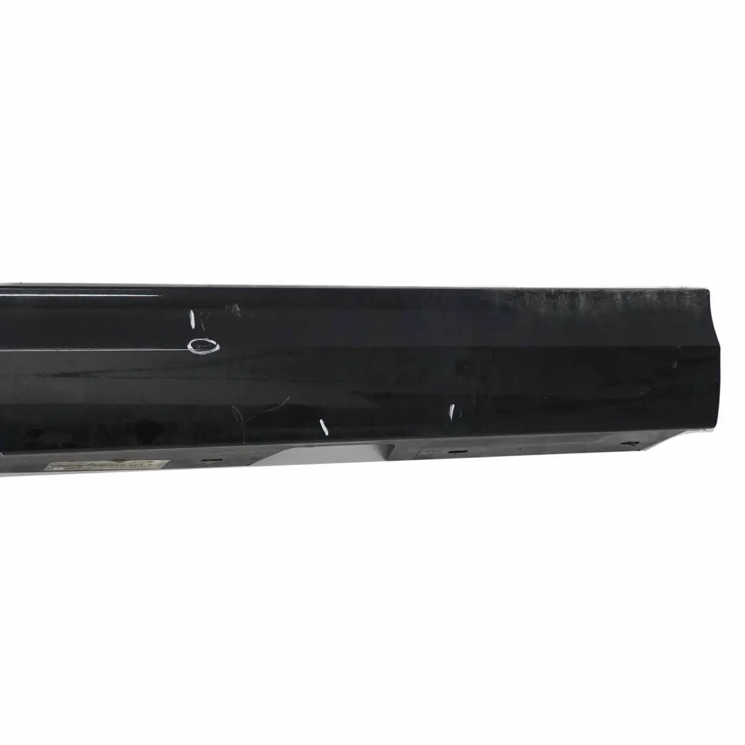 BMW E90 E91 LCI M Sport Listello Portiera Gonna Destra Sapphire Nero - 475 - SKU 0037230-BS3 - Numero di parte 0037230