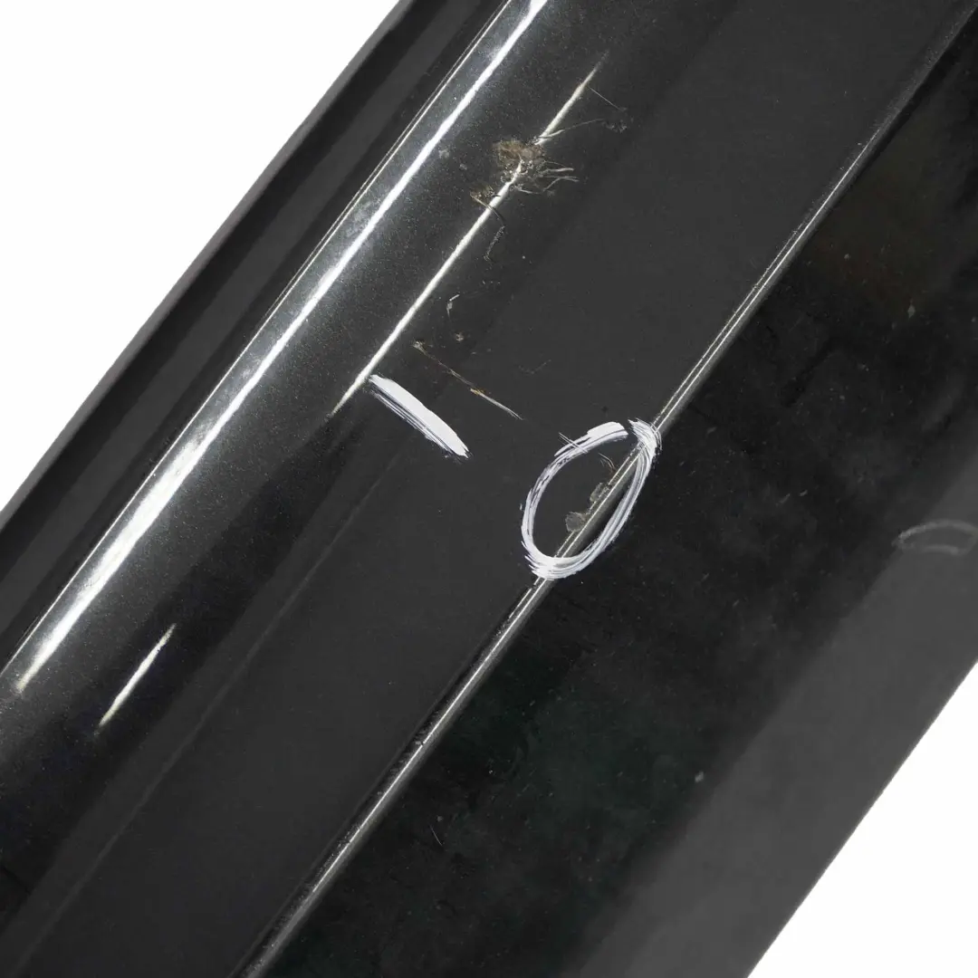 BMW E90 E91 LCI M Sport Listello Portiera Gonna Destra Sapphire Nero - 475 - SKU 0037230-BS3 - Numero di parte 0037230