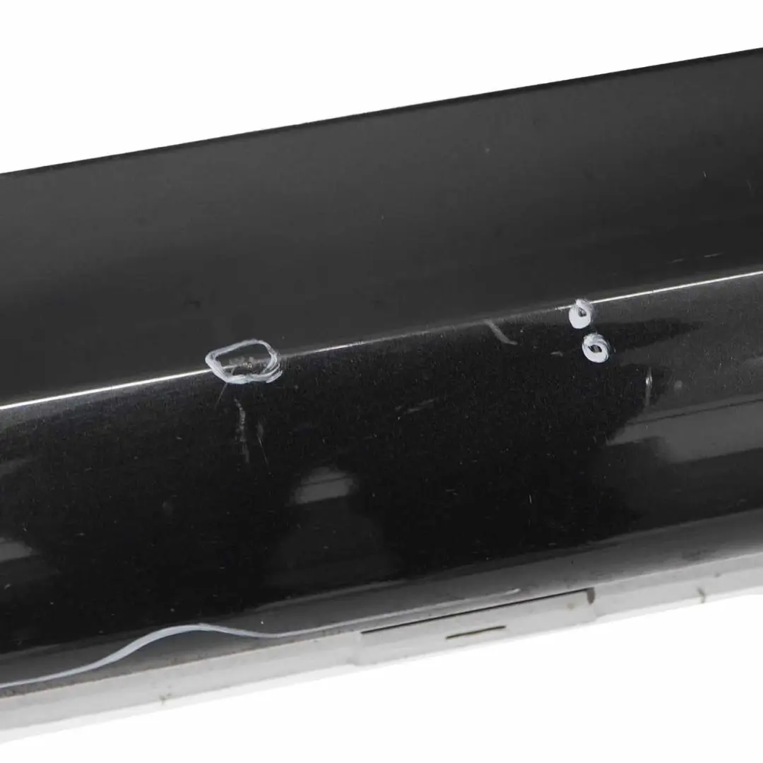 BMW E90 E91 LCI M Sport Listello Portiera Gonna Destra Sapphire Nero - 475 - SKU 0037230-BS4 - Numero di parte 0037230