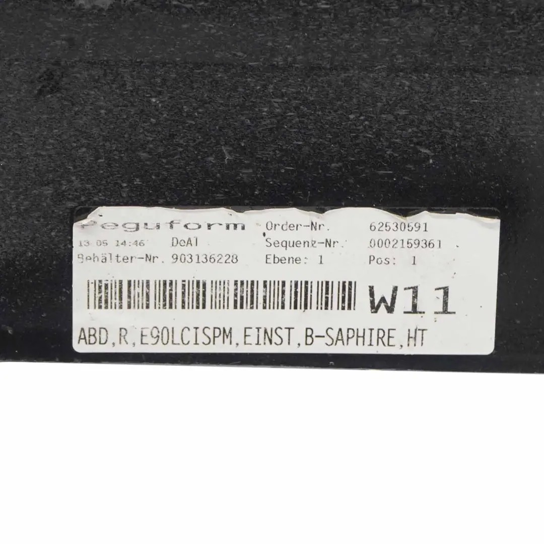 Próg Prawy M-Pakiet Black Sapphire 475 do BMW E90 LCI o numerze 0037230 BMW E90 LCI Próg Prawy M-Pakiet Black Sapphire 475 - SKU 0037230-BS4 - Numer Części 0037230