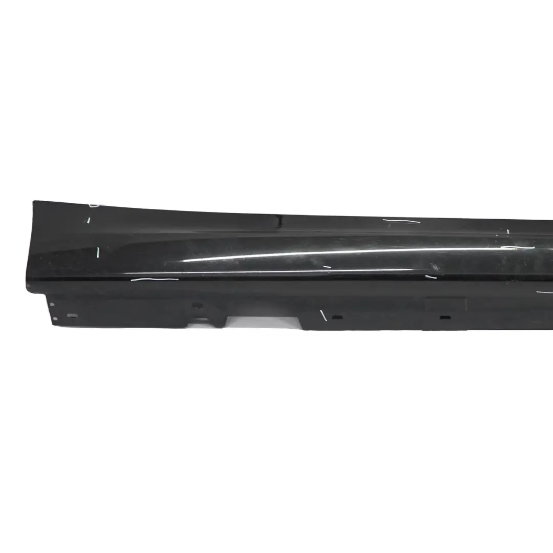  BMWs E90 E91 LCI M Sport Sill Bande latérale droite Black Sapphire - 475 - SKU 0037230-BS6 - Numéro de pièce 0037230
