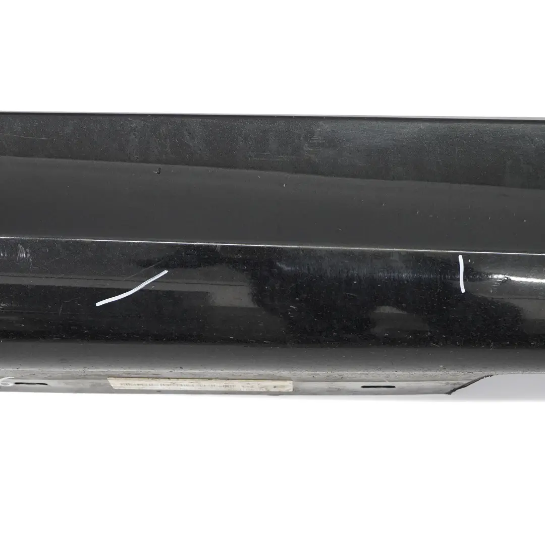 BMW E90 E91 LCI M Sport Sill Strip Side Skirt Right O/S Black Sapphire - 475 - SKU 0037230-BS6 - Part number 0037230