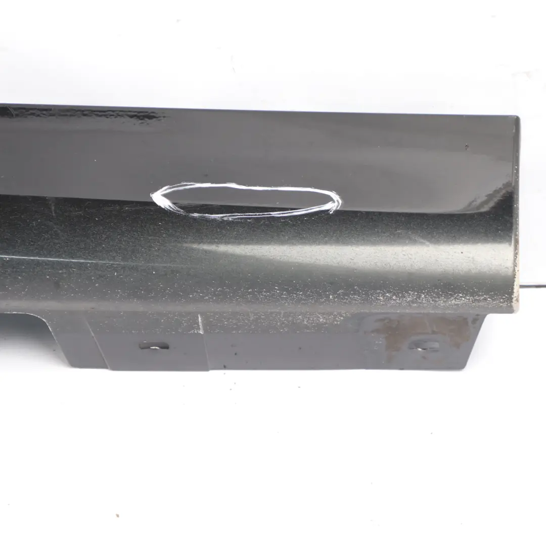 BMW E90 E91 LCI M Sport Sill Strip Side Skirt Right O/S Black Sapphire - 475 - SKU 0037230-BS - Part number 0037230