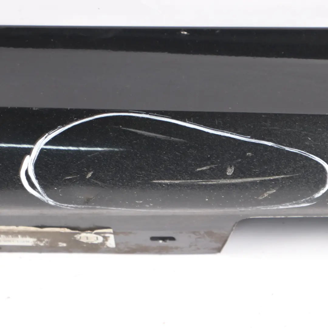 BMW E90 E91 LCI M Sport Sill Strip Side Skirt Right O/S Black Sapphire - 475 - SKU 0037230-BS - Part number 0037230
