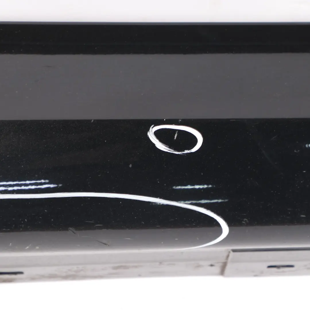 BMW E90 E91 LCI M Sport Sill Strip Side Skirt Right O/S Black Sapphire - 475 - SKU 0037230-BS - Part number 0037230