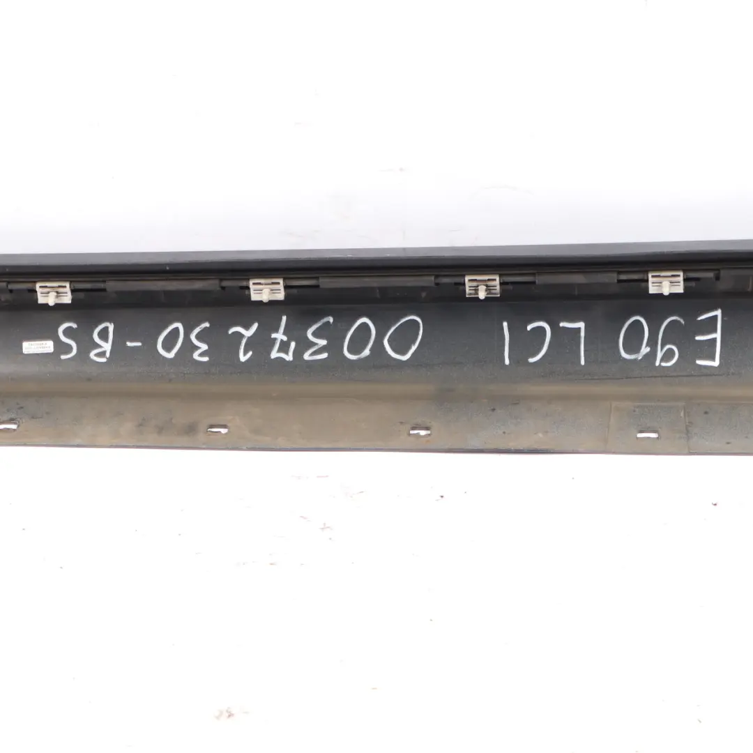 Sill Strip Side Skirt Right O/S Black Sapphire - 475 to BMW E90 E91 LCI M Sport with Part number 0037230 BMW E90 E91 LCI M Sport Sill Strip Side Skirt Right O/S Black Sapphire - 475 - SKU 0037230-BS - Part number 0037230