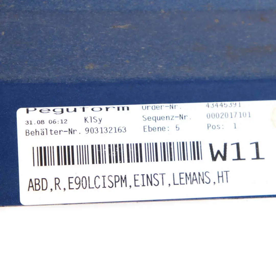 Bas de Porte Bouchon Droit le Mans Bleu - 381 pour BMW E90 E91 LCI M Sport à propos du numéro de pièce 0037230 BMW E90 E91 LCI M Sport Bas de Porte Bouchon Droit le Mans Bleu - 381 - SKU 0037230-LMB1 - Numéro de pièce 0037230