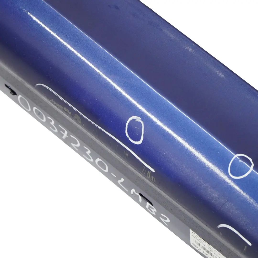 Side Skirt BMW E90 LCI M Sport Sill Strip Cover Right O/S Le Mans Blue - 381 to  with Part number 0037230  Side Skirt BMW E90 LCI M Sport Sill Strip Cover Right O/S Le Mans Blue - 381 - SKU 0037230-LMB2 - Part number 0037230