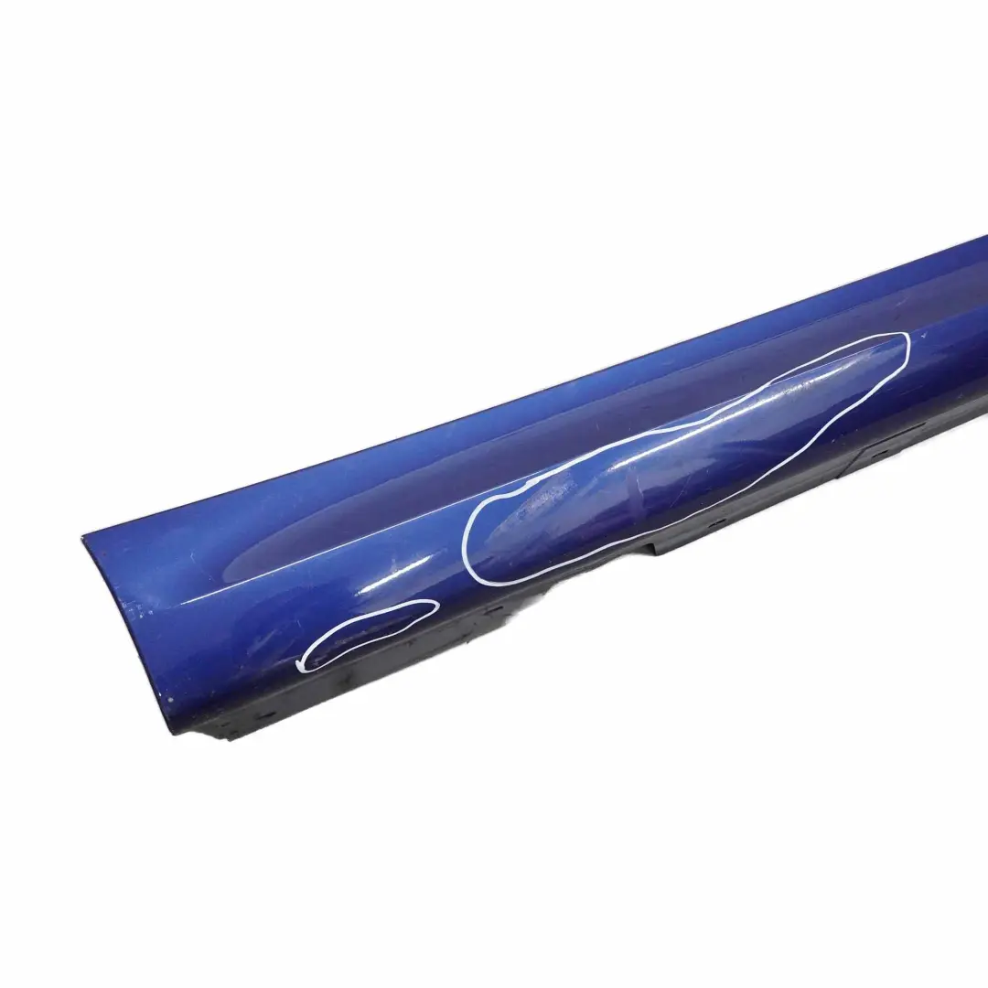 Próg Nakladka Prawa Le Mans Blau M-Pakiet do BMW E90 o numerze 0037230 BMW E90 Próg Nakladka Prawa Le Mans Blau M-Pakiet - SKU 0037230-LMB3 - Numer Części 0037230