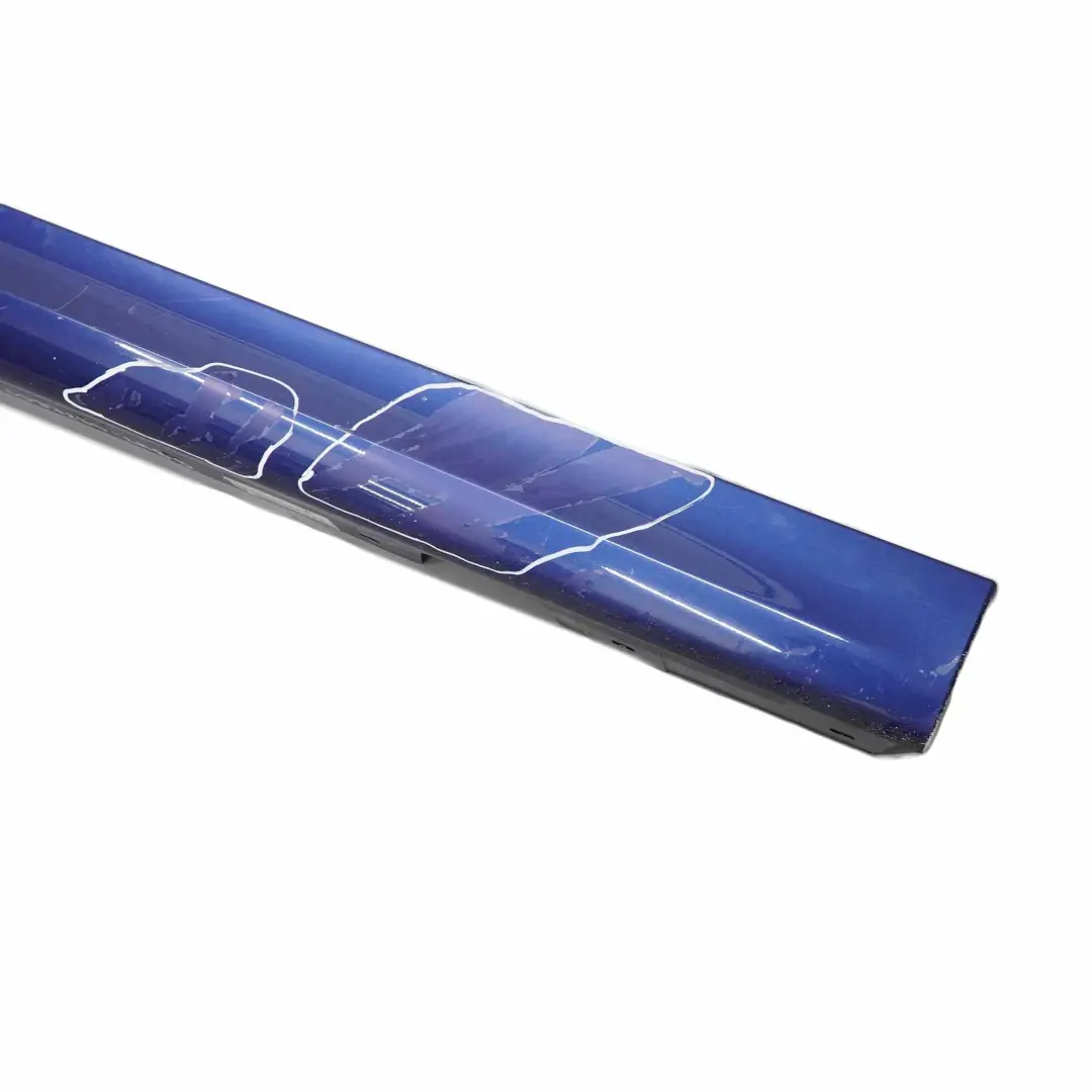  Side Skirt BMW E90 LCI M Sport Sill Strip Cover Right O/S Le Mans Blue - 381 - SKU 0037230-LMB3 - Part number 0037230