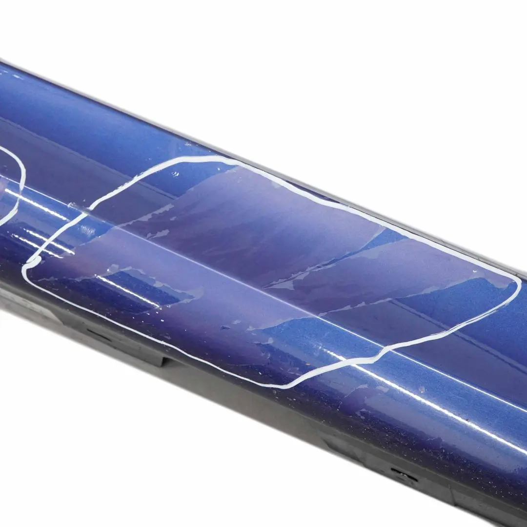  Side Skirt BMW E90 LCI M Sport Sill Strip Cover Right O/S Le Mans Blue - 381 - SKU 0037230-LMB3 - Part number 0037230