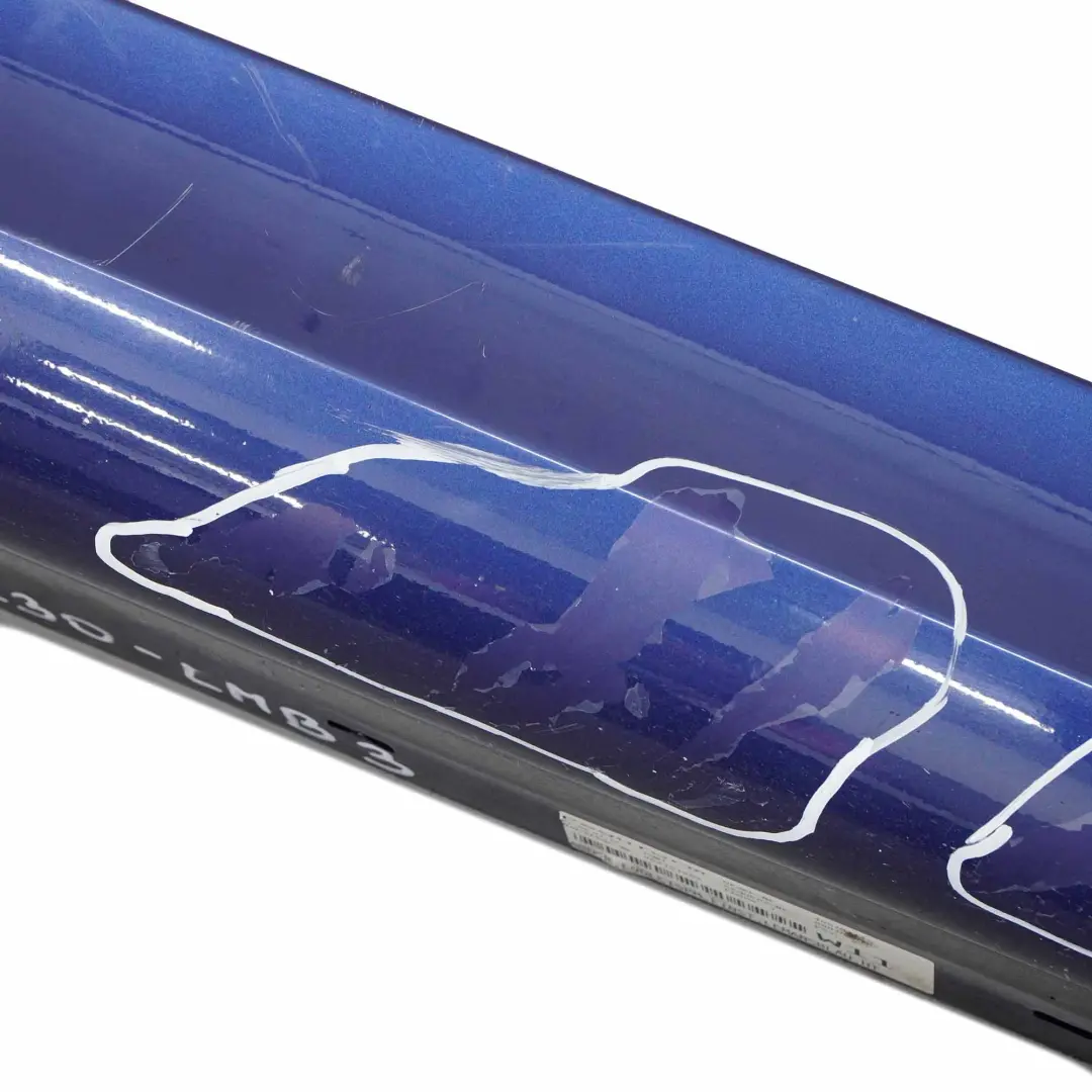  Side Skirt BMW E90 LCI M Sport Sill Strip Cover Right O/S Le Mans Blue - 381 - SKU 0037230-LMB3 - Part number 0037230