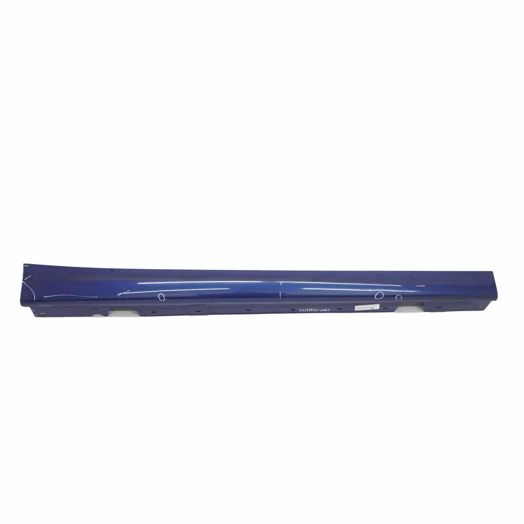 BMW E90 LCI M Sport Faldón Lateral Derecho Le Mans Blau Azul - 381 - SKU 0037230-LMB5 - Número de pieza 0037230