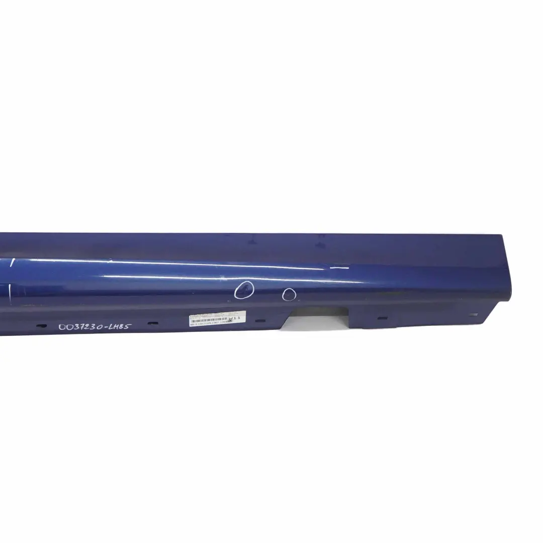 BMW E90 LCI M Sport Faldón Lateral Derecho Le Mans Blau Azul - 381 - SKU 0037230-LMB5 - Número de pieza 0037230