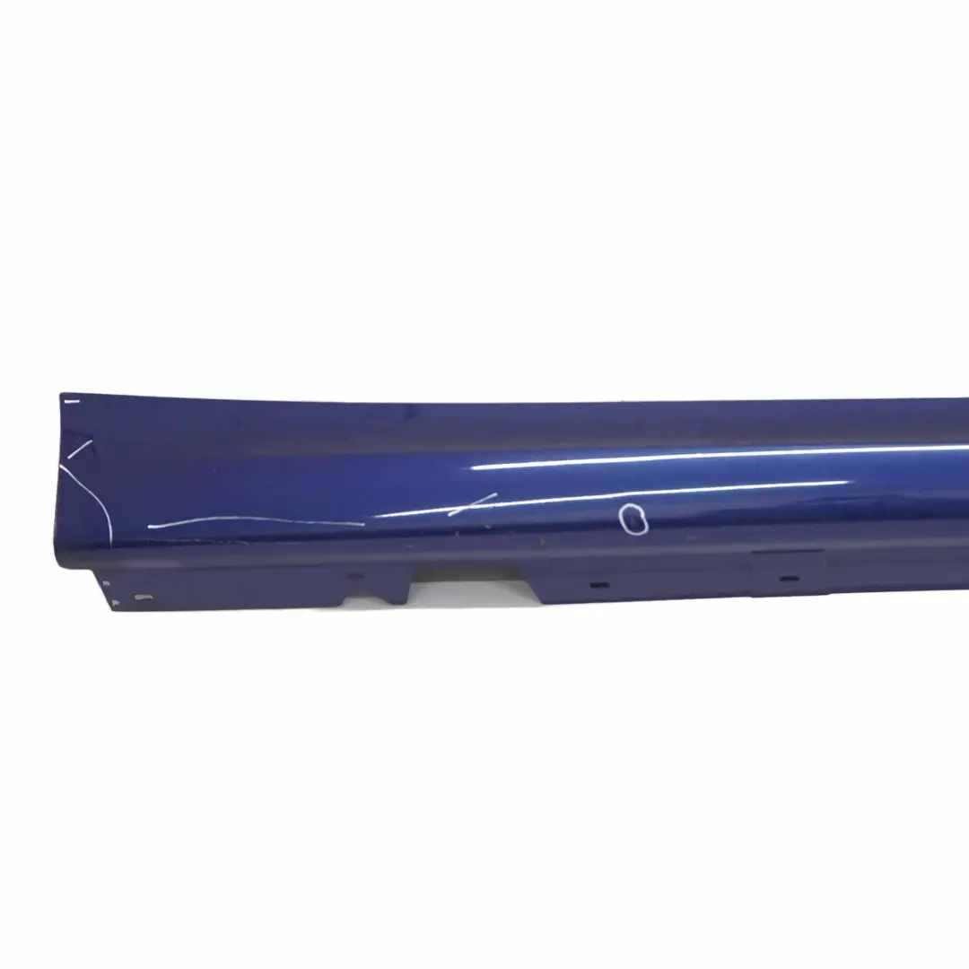 Side Skirt BMW E90 LCI M Sport Sill Strip Cover Right O/S Le Mans Blue - 381  - SKU 0037230-LMB5 - Part number 0037230