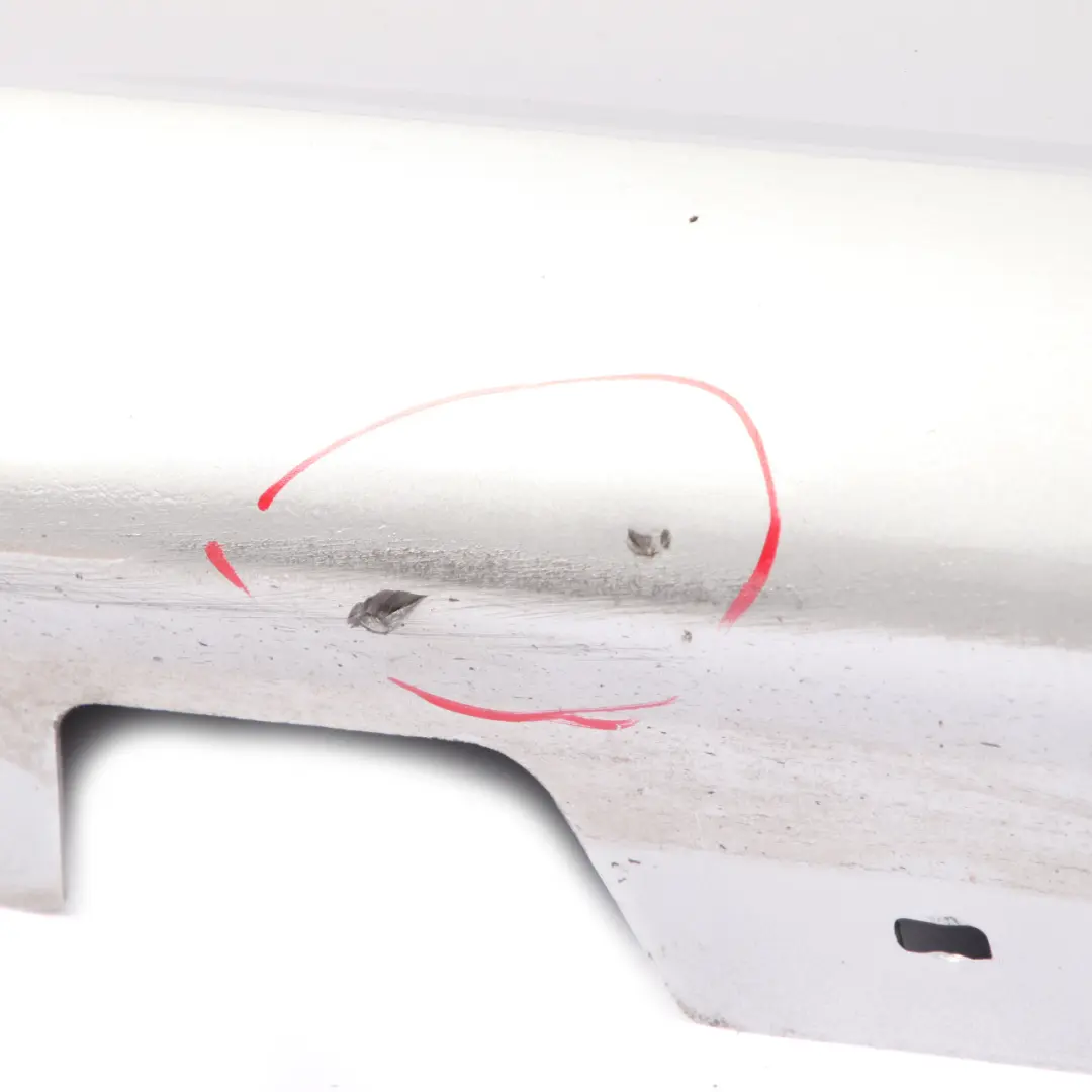 Sill Strip Side Skirt Right O/S Titan Silver - 354 to BMW 3 E90 E91 LCI M Sport with Part number 0037230 BMW 3 E90 E91 LCI M Sport Sill Strip Side Skirt Right O/S Titan Silver - 354 - SKU 0037230-TS - Part number 0037230