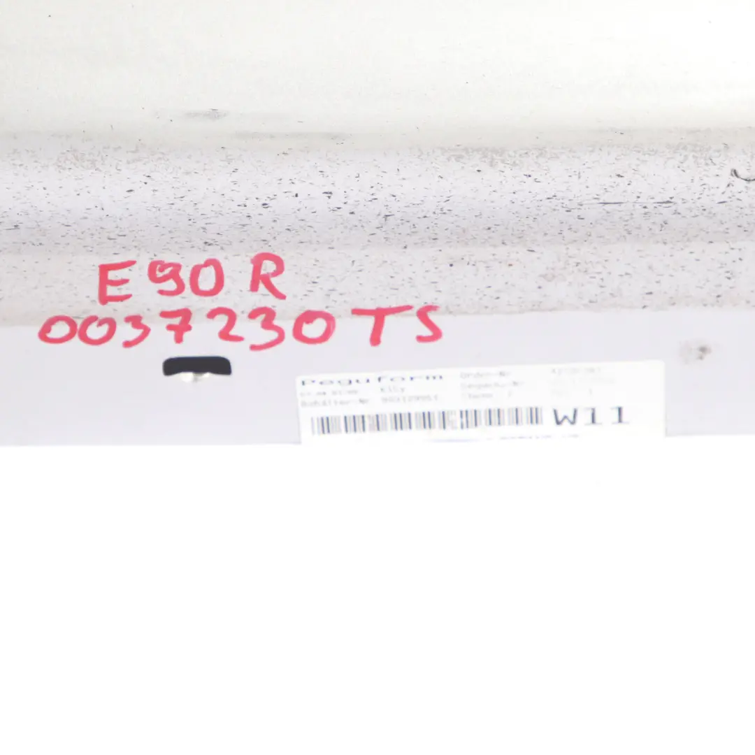 Sill Strip Side Skirt Right O/S Titan Silver - 354 to BMW 3 E90 E91 LCI M Sport with Part number 0037230 BMW 3 E90 E91 LCI M Sport Sill Strip Side Skirt Right O/S Titan Silver - 354 - SKU 0037230-TS - Part number 0037230
