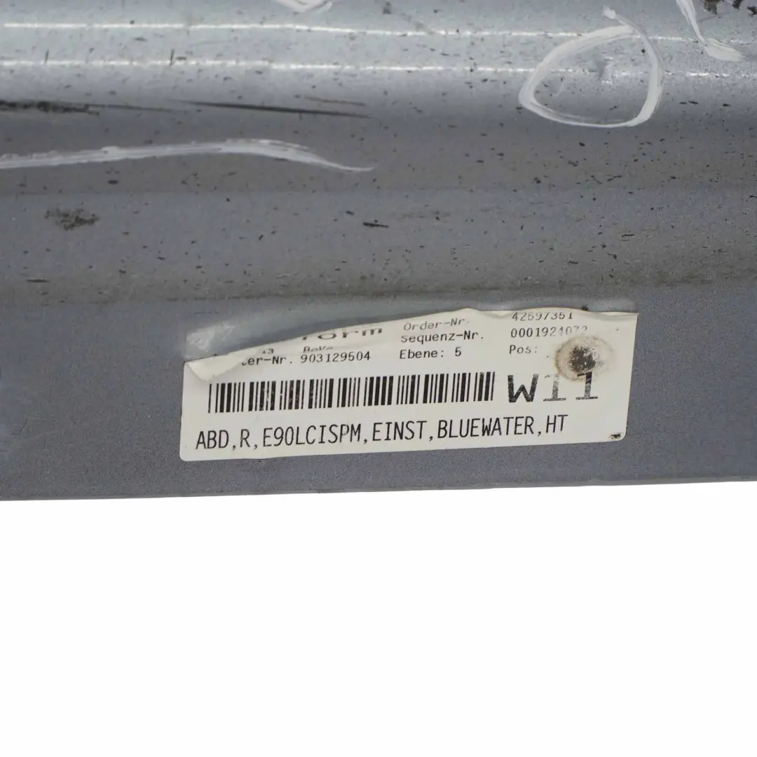 BMW E90 LCI Próg Prawy M-Pakiet Bluewater - 896 - SKU 0037230-WB - Numer Części 0037230