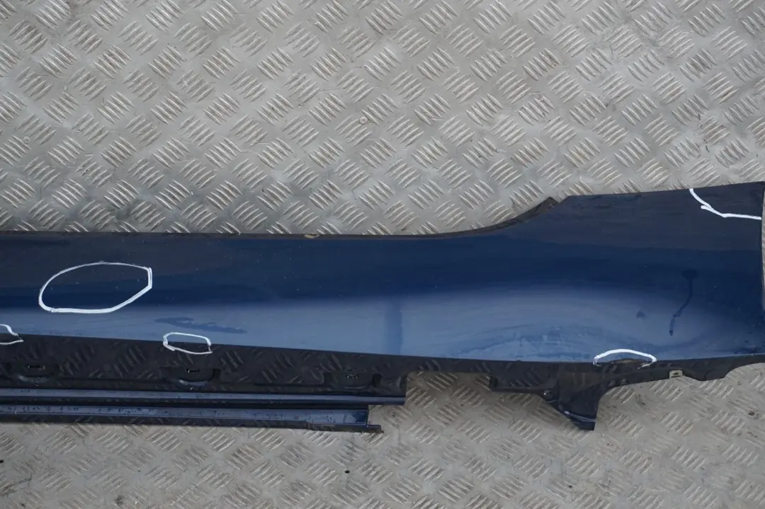 BMW E89 Delantero Izquierdo Sill Strip Faldon Lateral Tiefseeblau Deep Sea Blue - SKU 0037523-DSB - Número de pieza 0037523