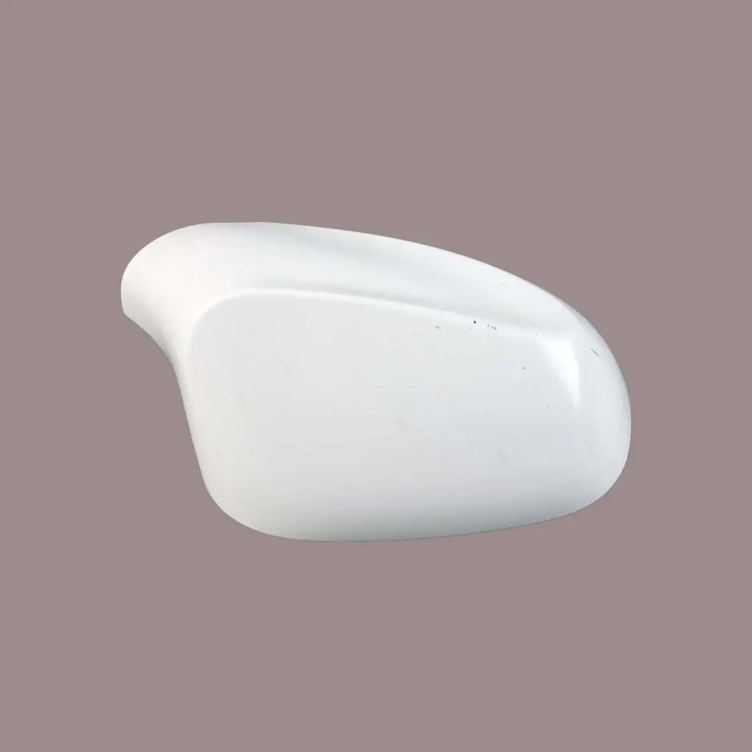 Wing Mirror BMW E81 E87 LCI Right O/S Casing Alpinweiss White to Cover with Part number 0038344 Cover Wing Mirror BMW E81 E87 LCI Right O/S Casing Alpinweiss White - SKU 0038344-AW1 - Part number 0038344