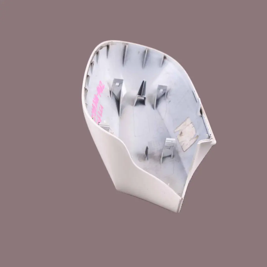 Wing Mirror BMW E81 E87 LCI 2 Right O/S Casing Alpinweiss White to Cover with Part number 0038344 Cover Wing Mirror BMW E81 E87 LCI 2 Right O/S Casing Alpinweiss White - SKU 0038344-AW2 - Part number 0038344