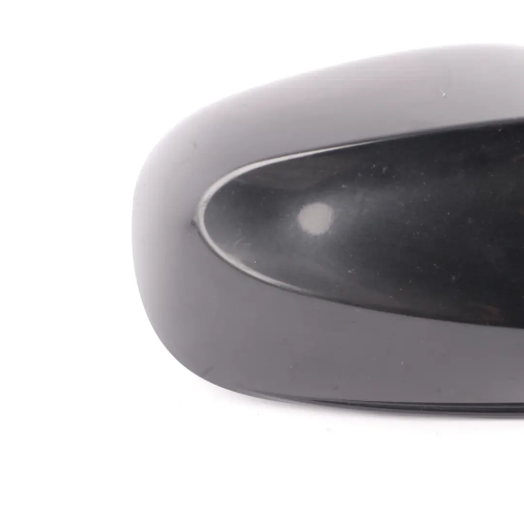 BMW E81 LCI Revetement Miroir Retroviseur Droite Black Sapphire Noir 475 - SKU 0038344-BS3 - Numéro de pièce 0038344