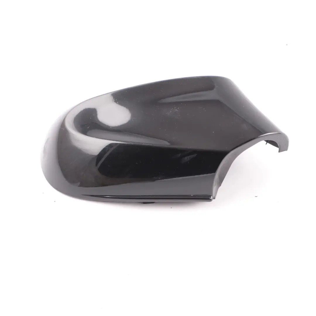  Wing Mirror Cover BMW E81 E87 LCI Right O/S Casing Cap Black Sapphire - 475 - SKU 0038344-BS - Part number 0038344