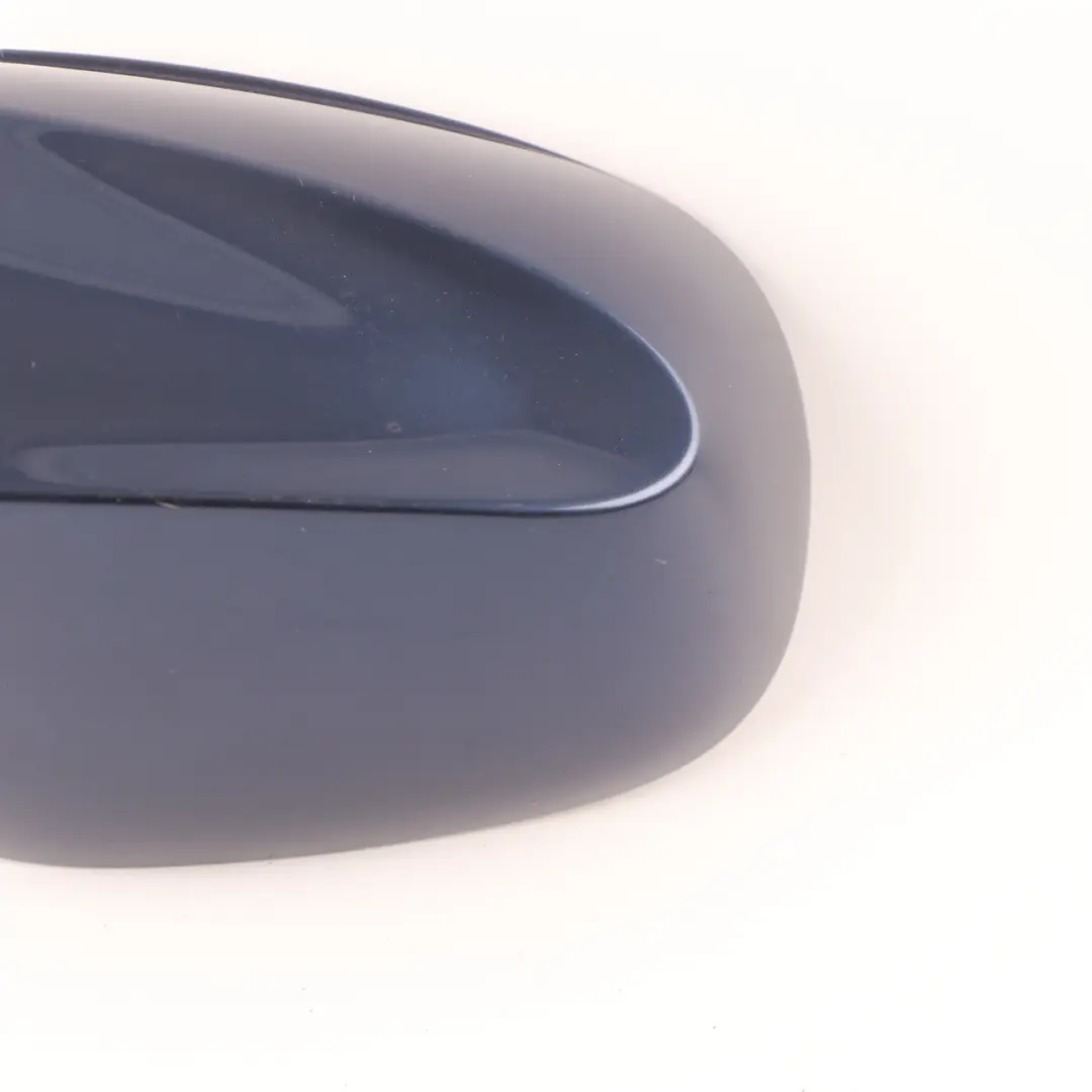 Right O/S Cover Casing Wing Cap Mirror Tiefseeblau Blue to BMW E81 E87 LCI with Part number 0038344 BMW E81 E87 LCI Right O/S Cover Casing Wing Cap Mirror Tiefseeblau Blue - SKU 0038344-DSB - Part number 0038344