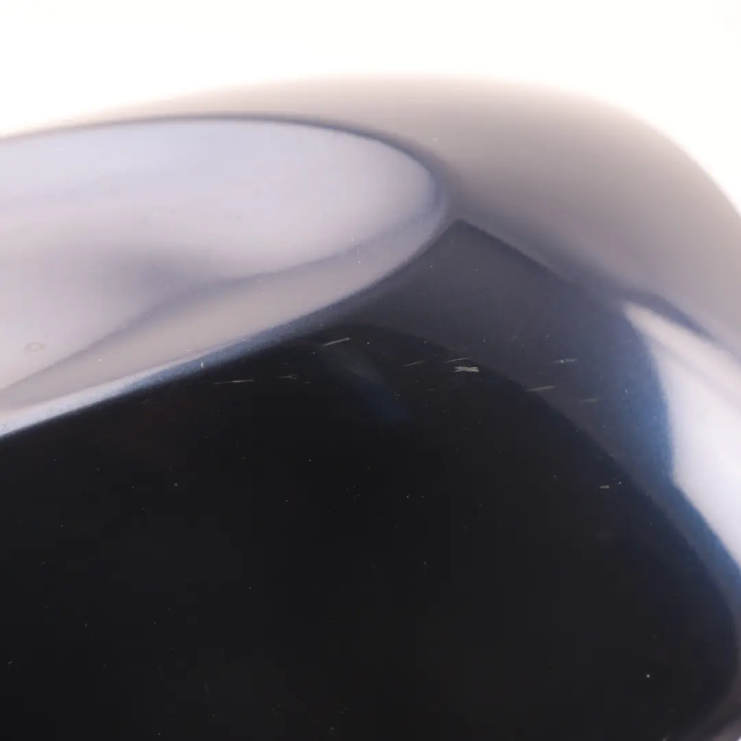 Right O/S Cover Casing Wing Cap Mirror Tiefseeblau Blue to BMW E81 E87 LCI with Part number 0038344 BMW E81 E87 LCI Right O/S Cover Casing Wing Cap Mirror Tiefseeblau Blue - SKU 0038344-DSB - Part number 0038344