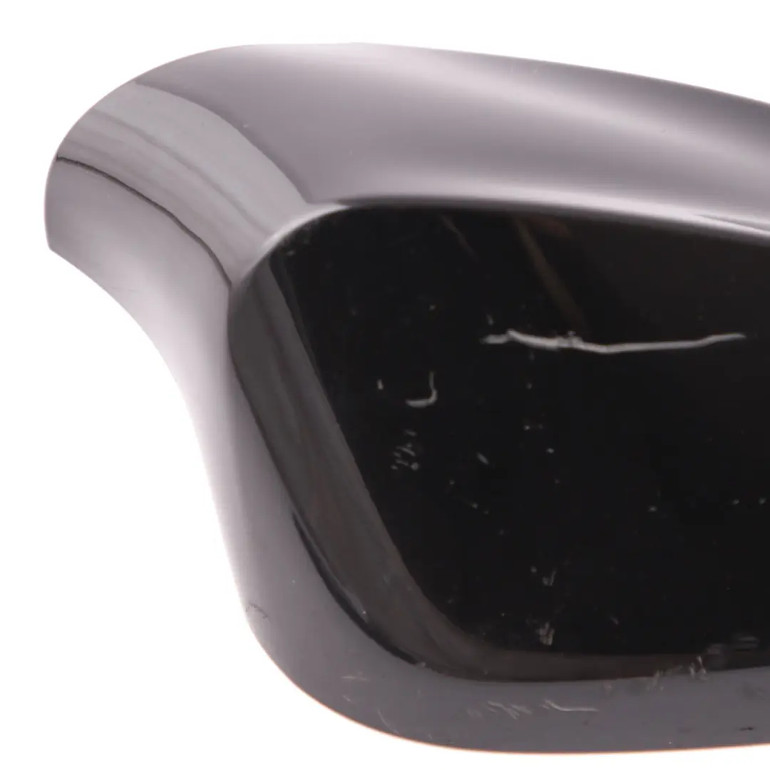 Cover Wing Mirror BMW E81 E87 LCI 1 Right O/S Casing Cap Schwarz 2 Black 668 - SKU 0038344-SCH2 - Part number 0038344