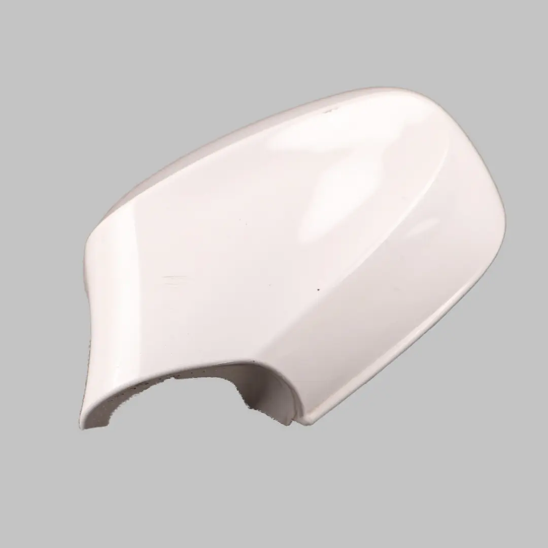 Wing Mirror Cover BMW E81 E82 E87 LCI Cap Casing Left N/S Alpinweiss White 300 to with Part number 0038345 Wing Mirror Cover BMW E81 E82 E87 LCI Cap Casing Left N/S Alpinweiss White 300 - SKU 0038345-AW3 - Part number 0038345