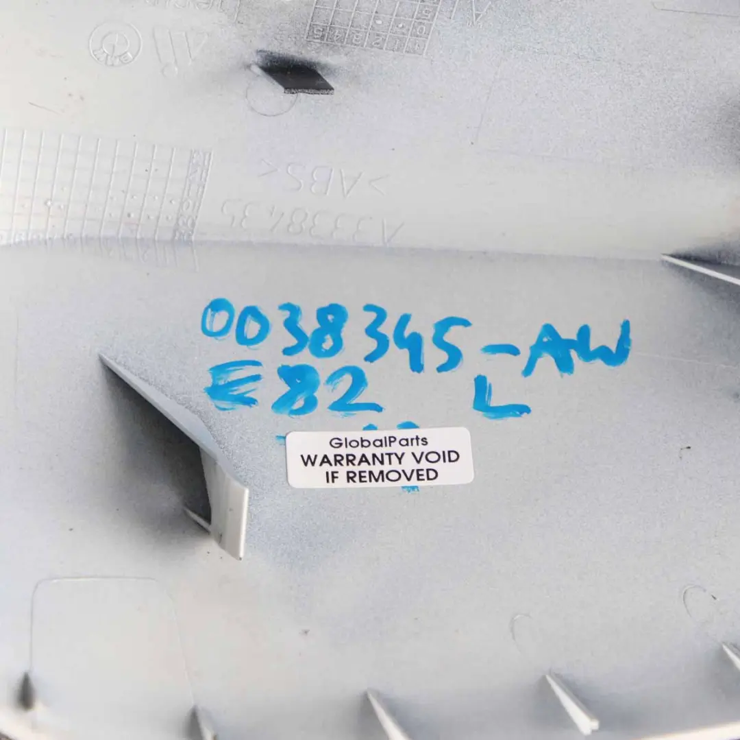 Wing Mirror BMW E81 E82 E87N Cap Casing Left Alpinweiss 3 White to Cover with Part number 0038345 Cover Wing Mirror BMW E81 E82 E87N Cap Casing Left Alpinweiss 3 White - SKU 0038345-AW - Part number 0038345