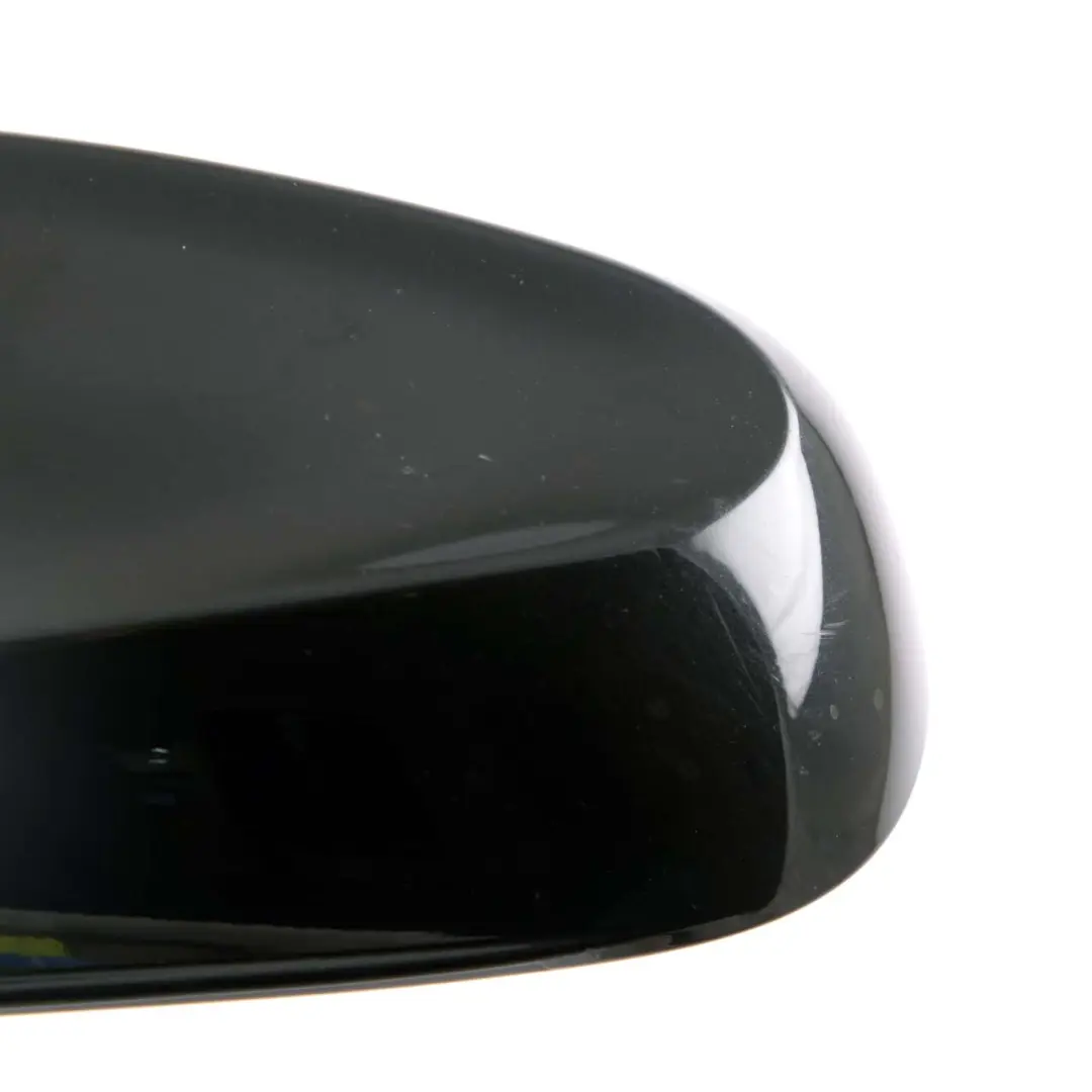 Wing Mirror BMW E81 E82 E87N LCI Cap Casing Left N/S Black Sapphire 475 to Cover with Part number 0038345 Cover Wing Mirror BMW E81 E82 E87N LCI Cap Casing Left N/S Black Sapphire 475 - SKU 0038345-BS2 - Part number 0038345