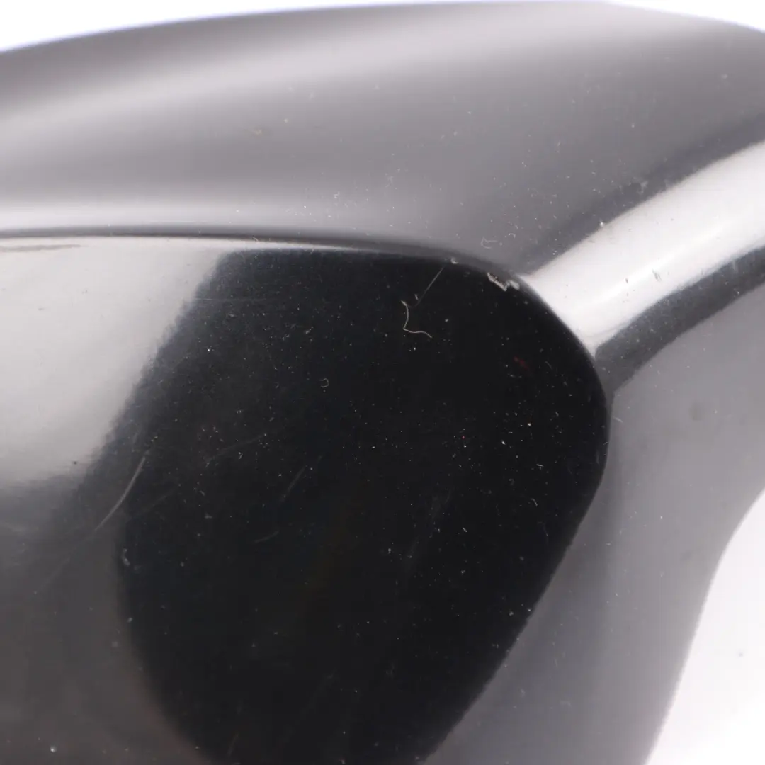 Cover Wing Mirror BMW E81 E82 E87 LCI Cap Casing Left N/S Black Sapphire - 475 - SKU 0038345-BS3 - Part number 0038345