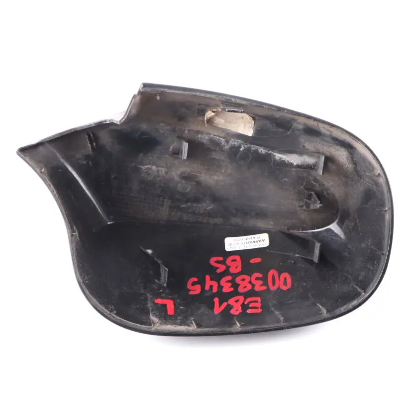Cover Wing Mirror BMW E81 E82 E87 LCI Cap Casing Left N/S Black Sapphire - 475 - SKU 0038345-BS3 - Part number 0038345