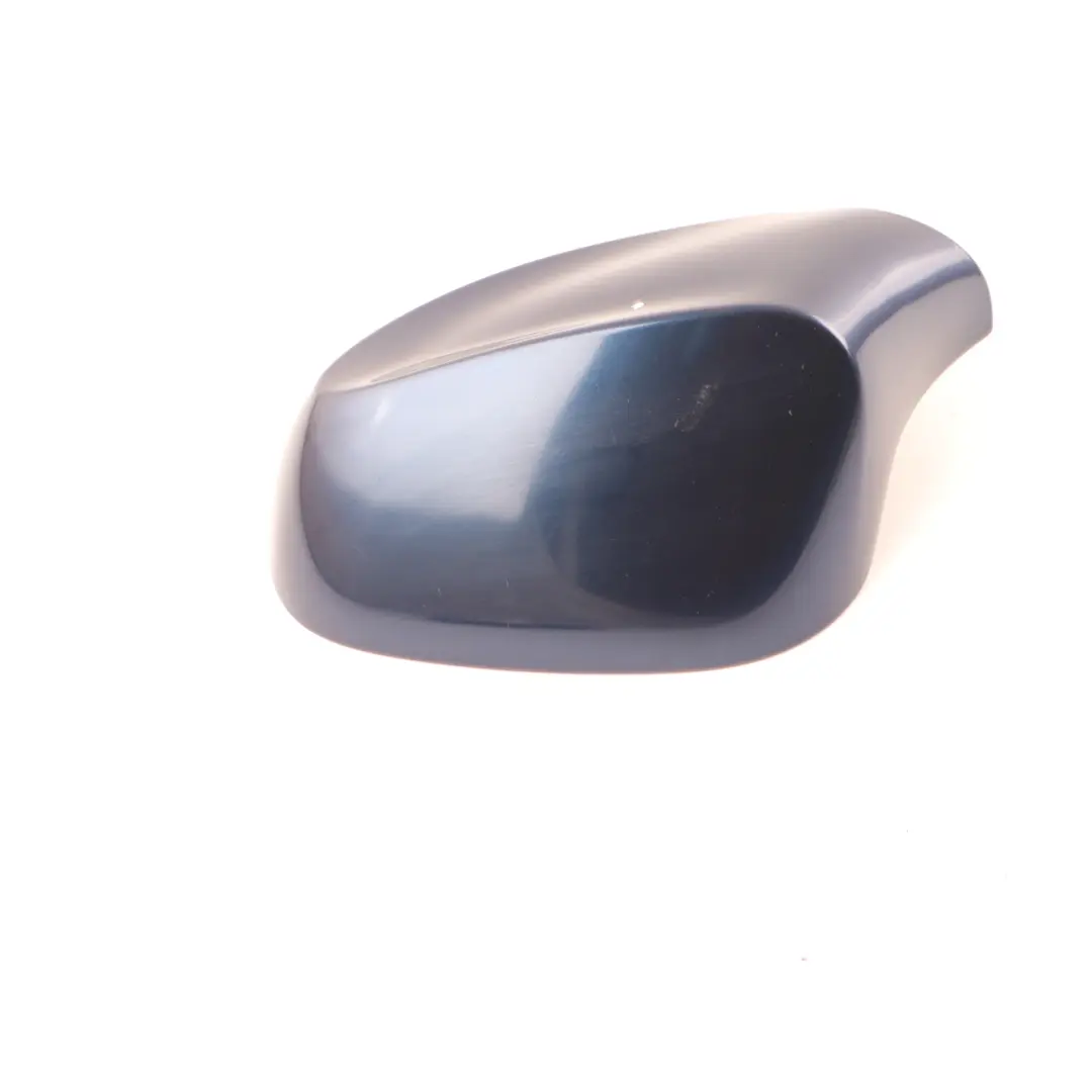 Wing Mirror Cover BMW E81 E87 LCI Cap Casing Left N/S Tiefseeblau Deep Sea Blue to with Part number 0038345 Wing Mirror Cover BMW E81 E87 LCI Cap Casing Left N/S Tiefseeblau Deep Sea Blue - SKU 0038345-DSB1 - Part number 0038345