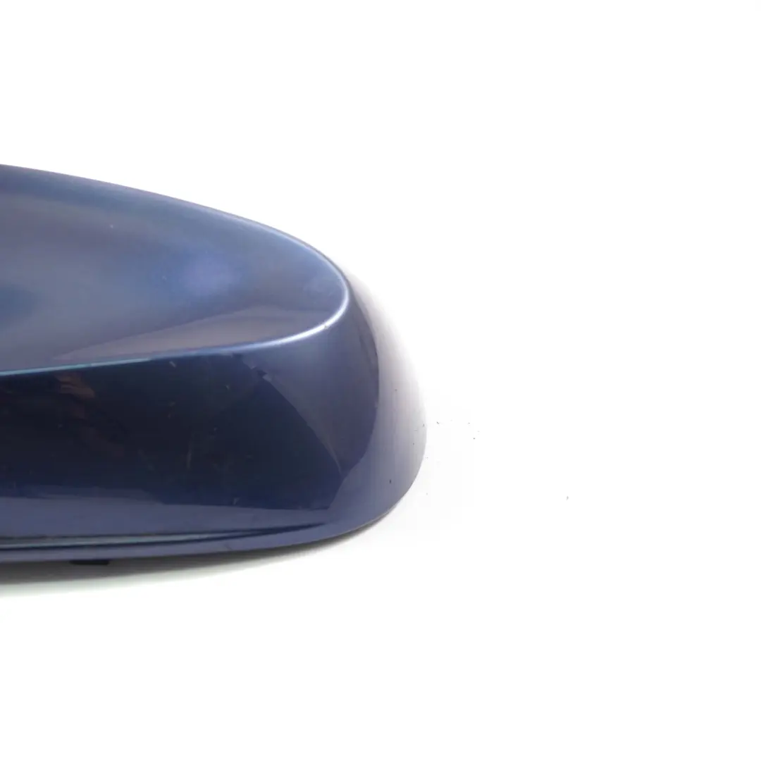 Wing Mirror Cover BMW E81 E87 LCI Cap Casing Left N/S Tiefseeblau Deep Sea Blue to with Part number 0038345 Wing Mirror Cover BMW E81 E87 LCI Cap Casing Left N/S Tiefseeblau Deep Sea Blue - SKU 0038345-DSB - Part number 0038345