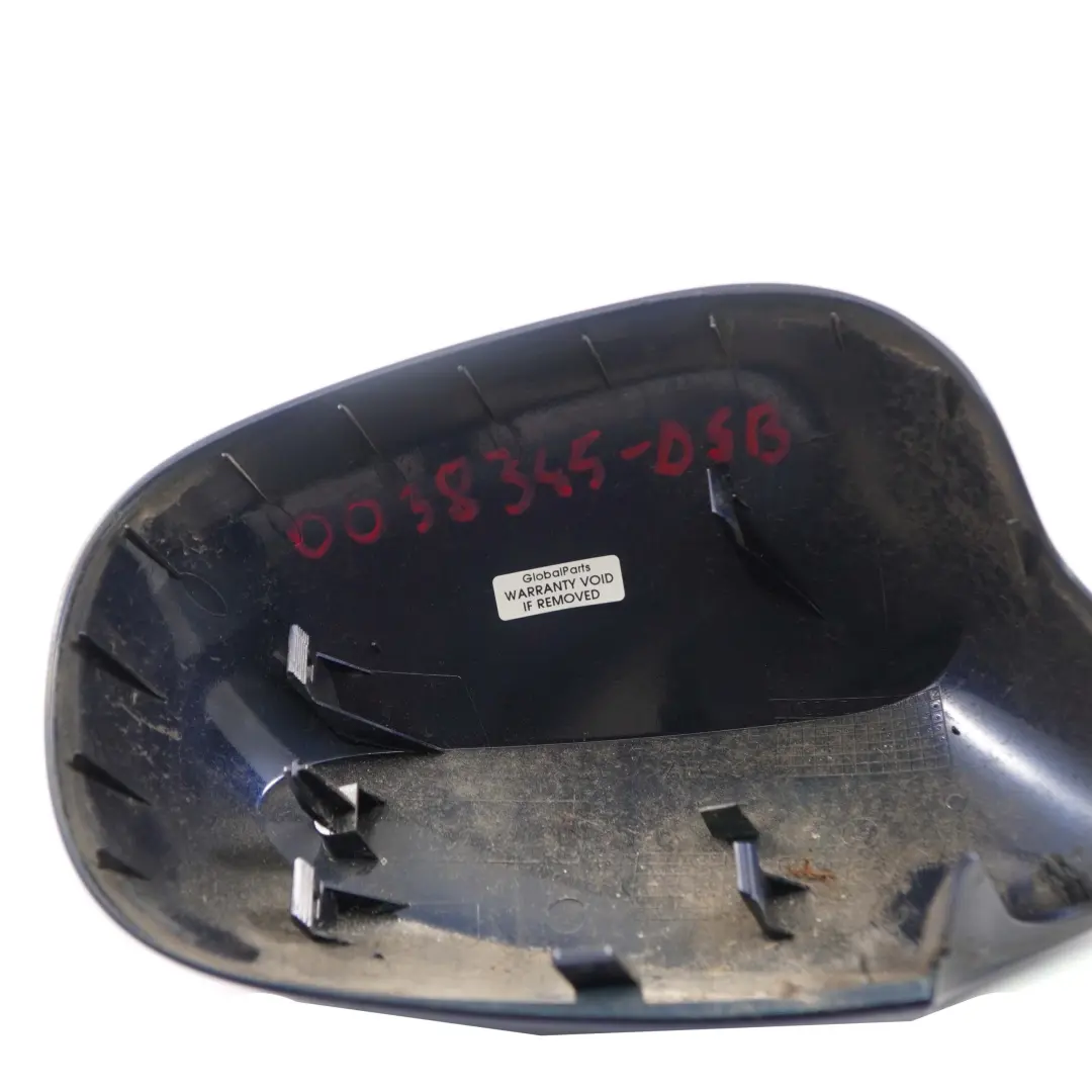  Wing Mirror Cover BMW E81 E87 LCI Cap Casing Left N/S Tiefseeblau Deep Sea Blue - SKU 0038345-DSB - Part number 0038345