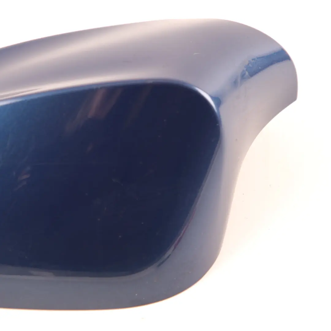 Wing Mirror BMW E81 E87N LCI Cap Casing Left N/S Le Mans Blau Blue 381 to Cover with Part number 0038345 Cover Wing Mirror BMW E81 E87N LCI Cap Casing Left N/S Le Mans Blau Blue 381 - SKU 0038345-LMB - Part number 0038345
