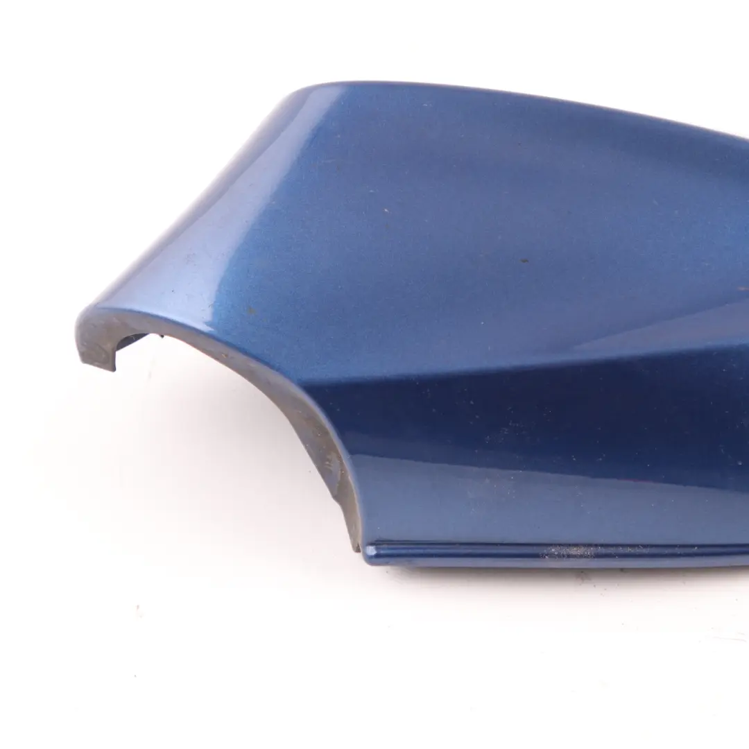 Wing Mirror Cover BMW E81 E87 LCI Cap Casing Left N/S Montegoblau Blue A51 to with Part number 0038345 Wing Mirror Cover BMW E81 E87 LCI Cap Casing Left N/S Montegoblau Blue A51 - SKU 0038345-MTB - Part number 0038345