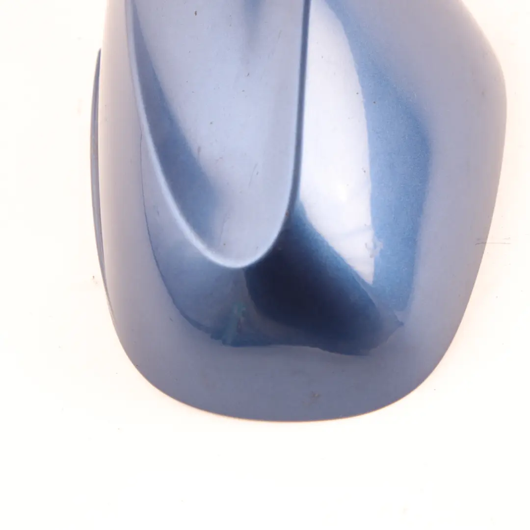 Wing Mirror Cover BMW E81 E87 LCI Cap Casing Left N/S Montegoblau Blue A51 to with Part number 0038345 Wing Mirror Cover BMW E81 E87 LCI Cap Casing Left N/S Montegoblau Blue A51 - SKU 0038345-MTB - Part number 0038345