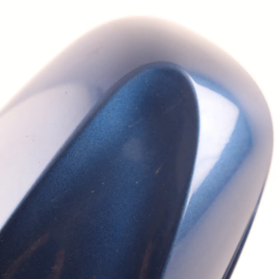 Wing Mirror Cover BMW E81 E87 LCI Cap Casing Left N/S Montegoblau Blue A51 to with Part number 0038345 Wing Mirror Cover BMW E81 E87 LCI Cap Casing Left N/S Montegoblau Blue A51 - SKU 0038345-MTB - Part number 0038345