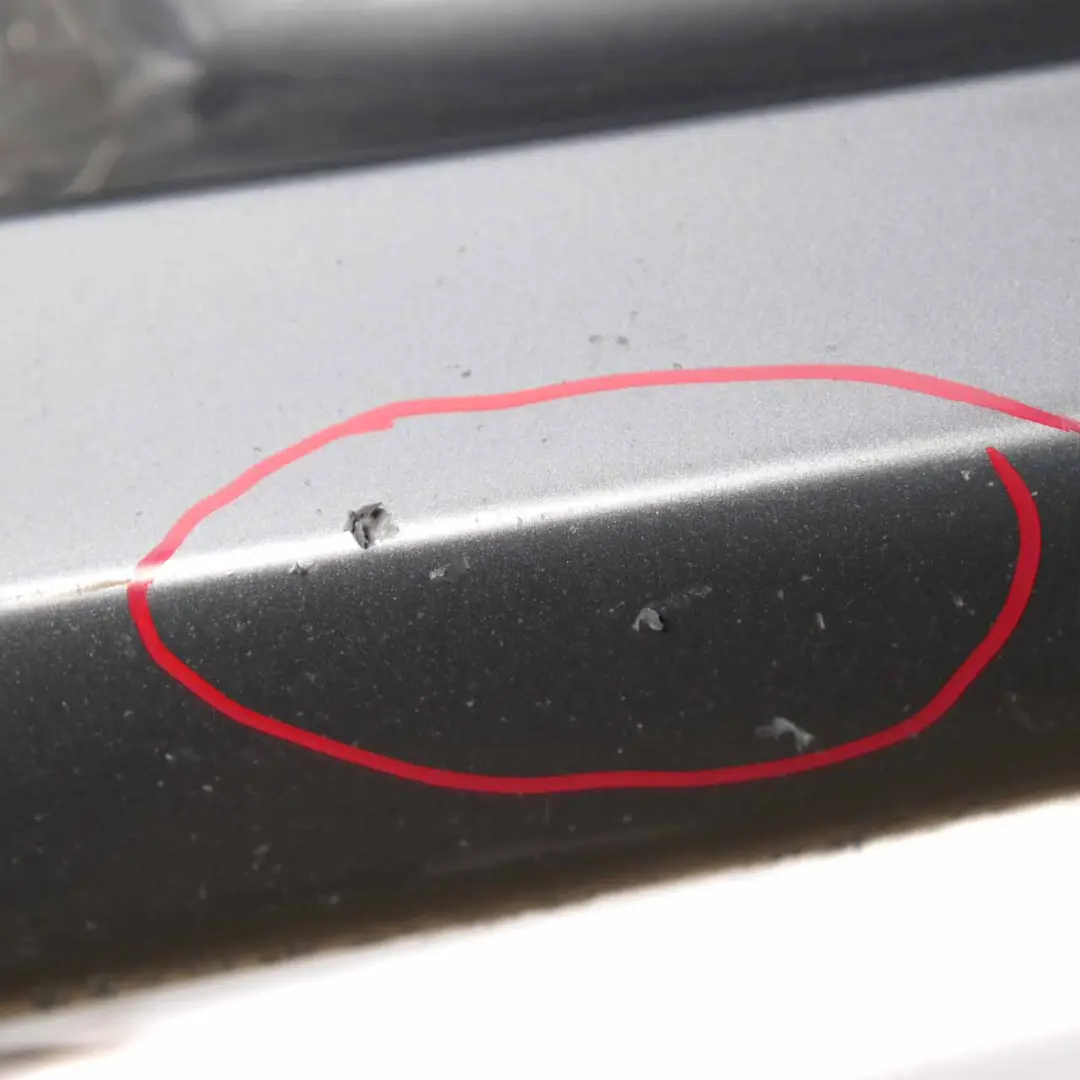  Bumper Front BMW E92 E93 LCI Trim Panel Spacegrau Space Grey Metallic - A52 - SKU 0038565-SCG - Part number 0038565