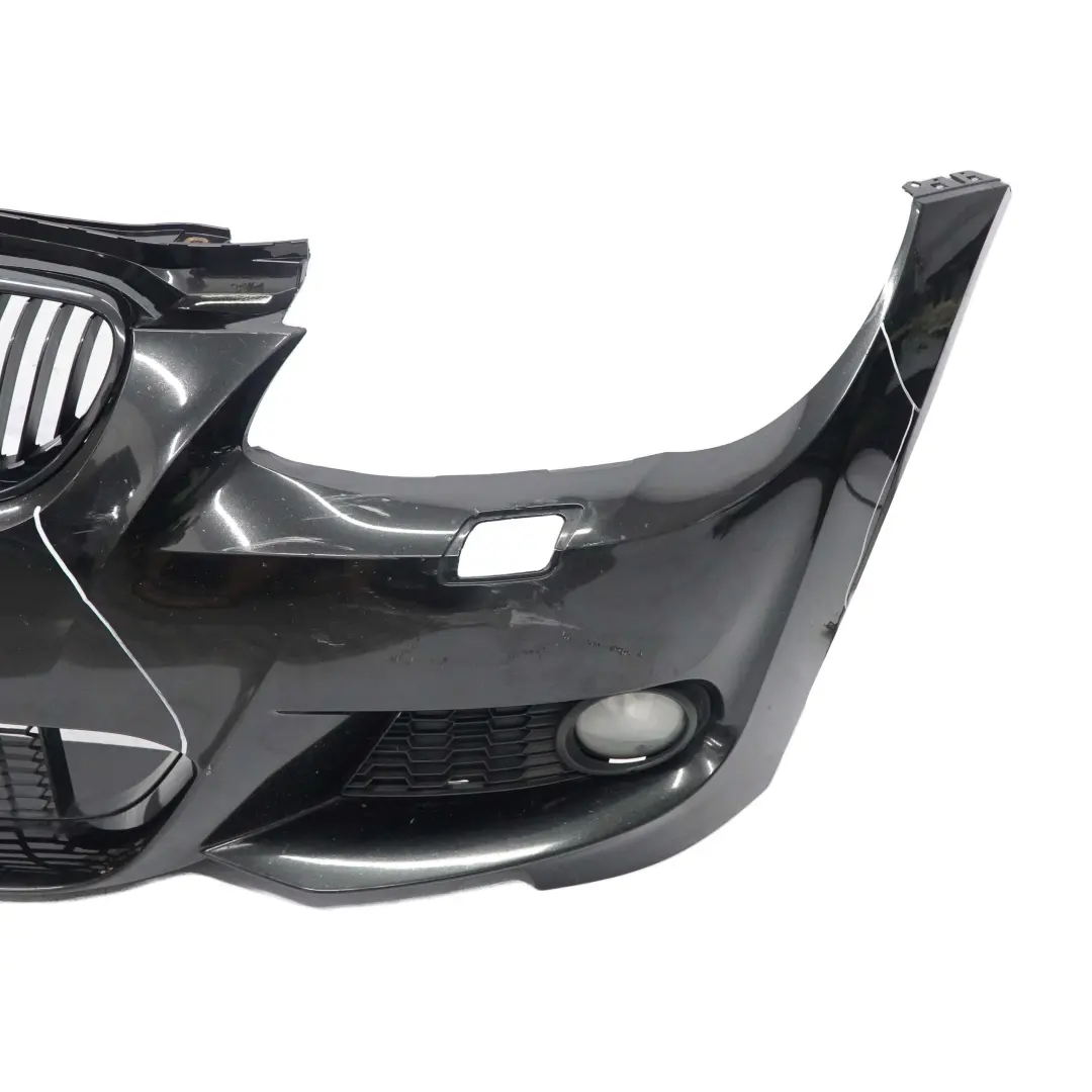 BMW E92 E93 LCI M Sport Stossfänger Vorn Black Sapphire Schwarz - 475 - SKU 0038570-BS1 - Teilenummer 0038570