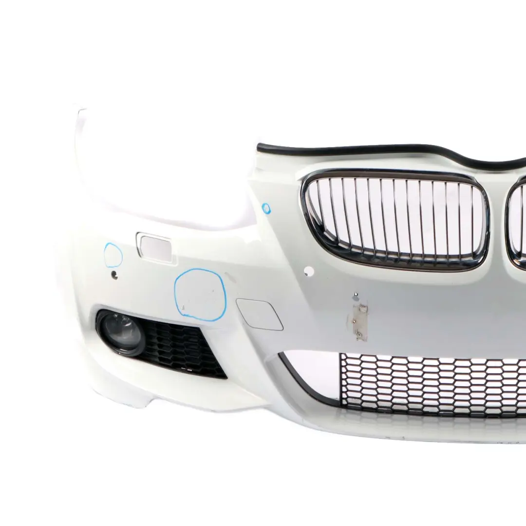 Front Bumper Trim Panel Mineral White - A96 to BMW 3 E92 E93 LCI M Sport with Part number 0038570 BMW 3 E92 E93 LCI M Sport Front Bumper Trim Panel Mineral White - A96 - SKU 0038570-MW - Part number 0038570