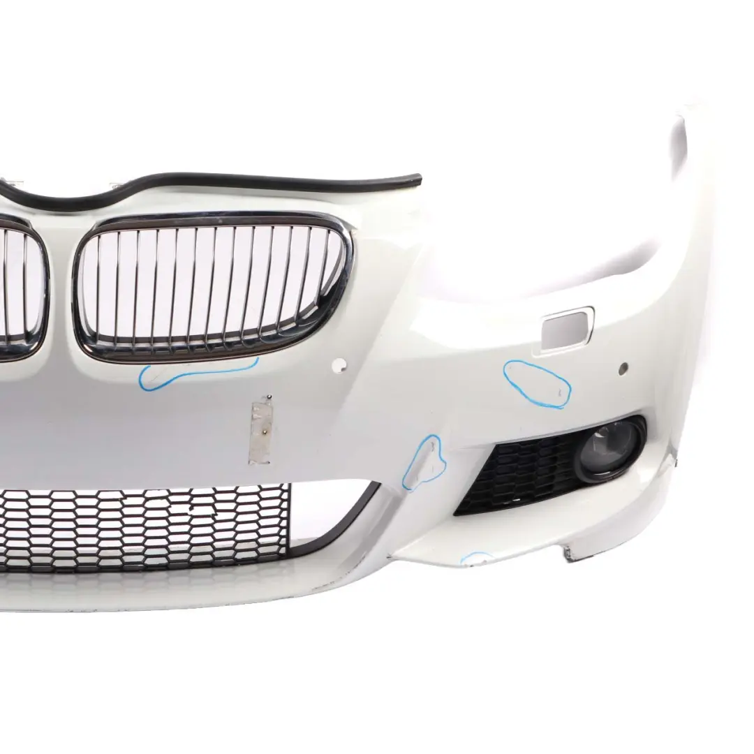 Front Bumper Trim Panel Mineral White - A96 to BMW 3 E92 E93 LCI M Sport with Part number 0038570 BMW 3 E92 E93 LCI M Sport Front Bumper Trim Panel Mineral White - A96 - SKU 0038570-MW - Part number 0038570